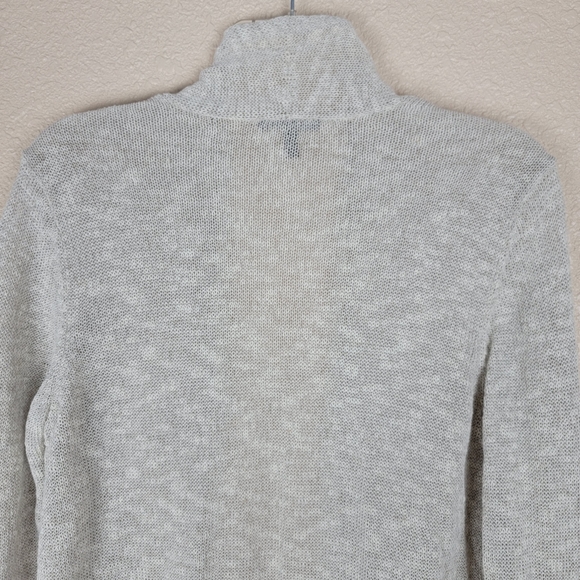 🔥SALE🔥 Eileen Fisher Sweater Cardigan Open Front Linen Langenlook Women Size M - Picture 7 of 9